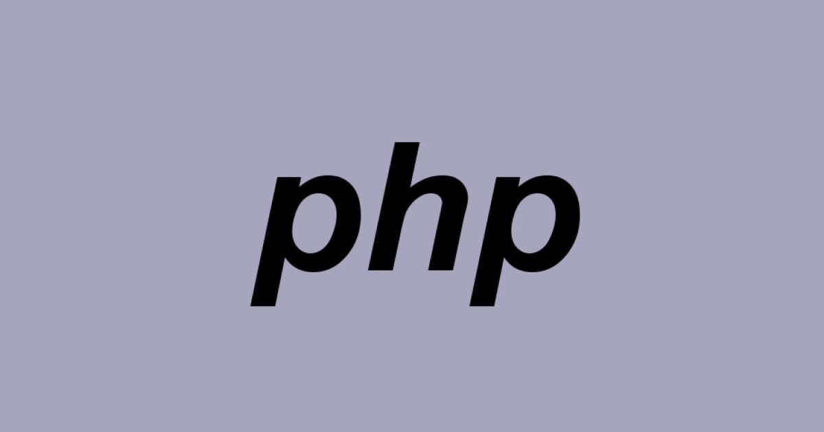 PHP