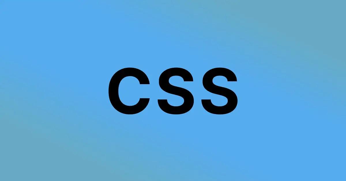 CSS